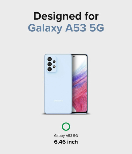 Imagen 2 de 4 de Funda Ringke Fusion Para Samsung Galaxy A53 5g Anti Impacto
