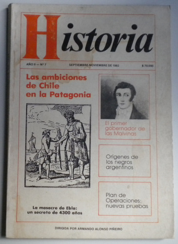 Revista Historia, N 7 / Las Ambiciones De Chile En La Patago