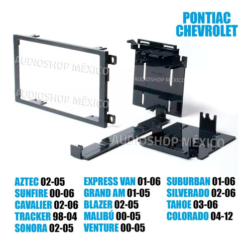 Frente Base Autoestereo Pontiac Sunfire 2000-06 Hf-0420dd