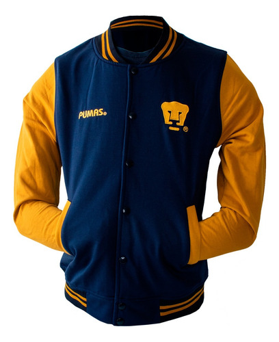 Chamarra Universitaria Tipo Jacket Logo Pumas