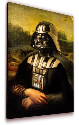 Cuadro 50x30cms Deco Darth Vader 5 Star Wars+envío Gratis