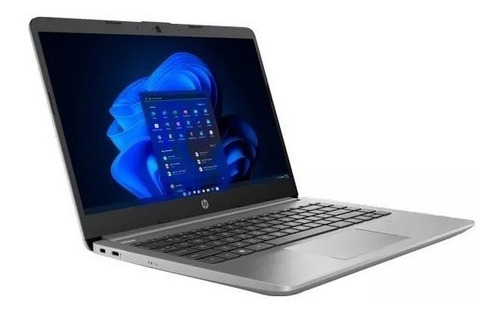 Imagen 2 de 6 de Laptop HP 240 G9 plateada 14", Intel Celeron N4500 8GB de RAM 256GB SSD, Intel UHD Graphics (Jasper Lake 16 EU) 1366x768px Windows 11 Home