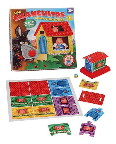 Juego Los Chanchitos Constructores Ruibal (+ 3 Años)