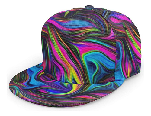 Yegftsn Gorra De Béisbol Hombres Mujeres - Colorido Tie Dye 