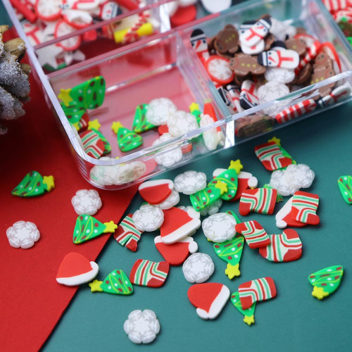 Adornos Navideños Para Uñas, Adornos 3d Para Uñas,