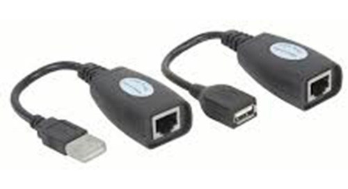 Imagen 2 de 3 de Extensor Usb Activo Alargue Hasta 50m Cable Red Utp Rj45
