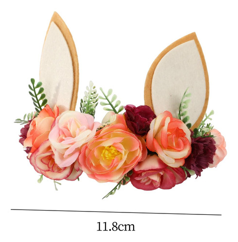 Diadema Con Orejas De Conejo, Decoración De Estilo A