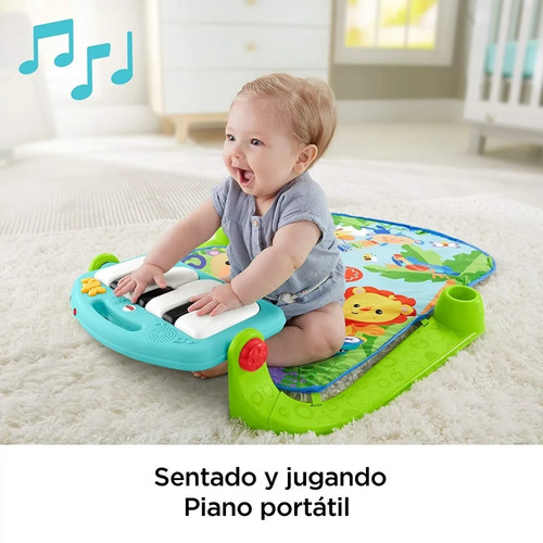Gimnasio Premium Piano Pataditas 3en1 Musical Fisher Price