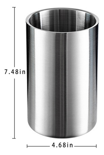 Hielera Redonda N Classic De Acero Inoxidable 5081