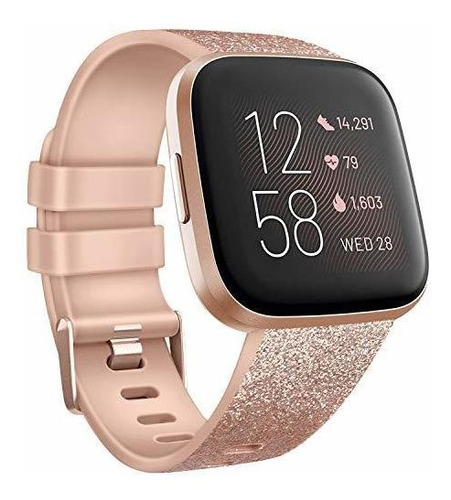 Malla Para Fitbit Versa - Glistening Rose Gold - Small