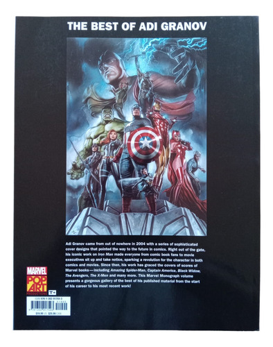 The Art Of Adi Granov Vol. 1. Autografiado. Pasta Suave.