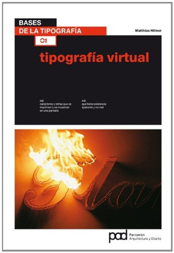 TIPOGRAFIA VIRTUAL, de Hillner, Matthias.. Editorial Parramon en español