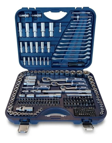 Set Juego Llaves Tubo Crique Bremen Caja 218 Pzas Prof 6630