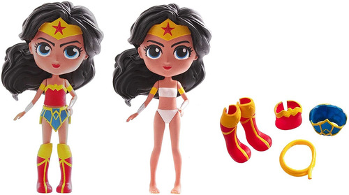 Muñeca Wonder Woman Juguete Accesorios Ruz Super Hero Girls