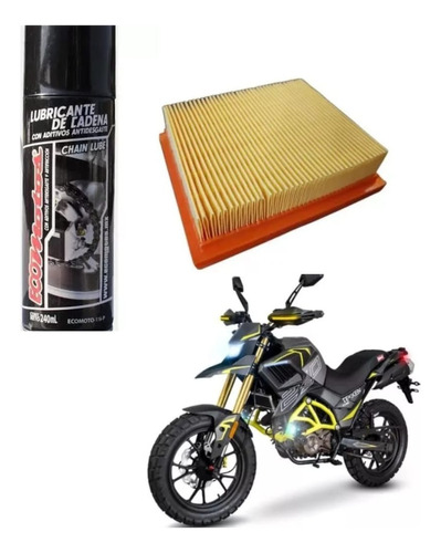 Filtro Aire Tekken 250r Line + Lub Cadena H 