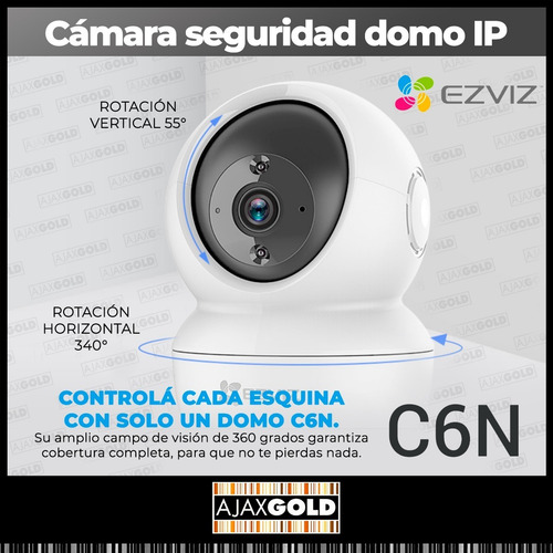 Imagen 4 de 6 de Kit 3 Camara Seguridad Ip 1080p Motorizado Wifi Full Hd