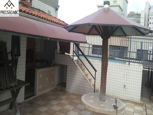 Imagem 13 de 23 de Cobertura Duplex Excelente, Vila Tupi Em Praia Grande - A-01610 - 68856268