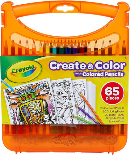 Kit Lápices De Colores Crayola Create & Color 65 Piezas