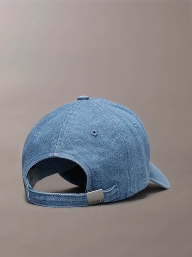 Gorra Azul Calvin Klein Con Monograma Para Mujer