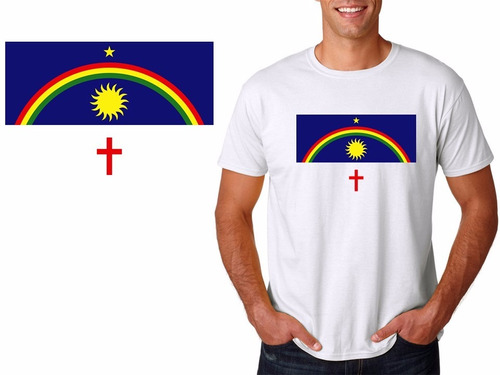 Camiseta Estado Pernambuco Pe Cidade Bandeira Frete Grátis