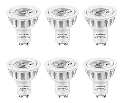 Bombillas Gu10 Led Bombilla Halogena 50w Equivalente 120 Vo