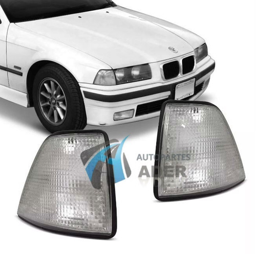 Faro Bmw Serie 3 1992 A 1999 2 Puertas Delant Cristal E36