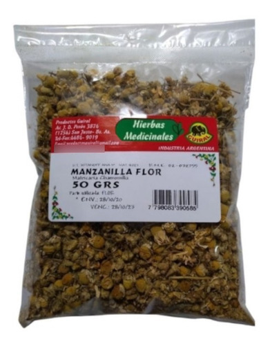 Infusion De Manzanilla En Flor Guiral X 50 Gr.