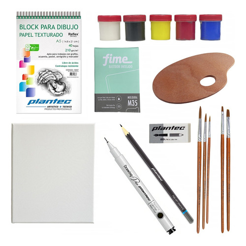 Combo Kit Avanzado Artístico X17 + Regalo Delantal/ Pintor