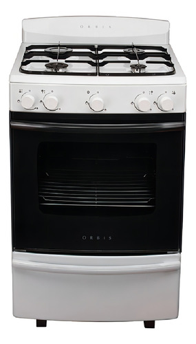 Cocina Multigas Orbis 938bc4m De 4 Hornallas Blanca Cts Color Blanco