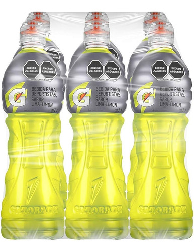 Bebida 18 Pack De Gatorade Sabor Lima Limon 1lts