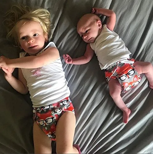 Alva Baby - Paquete De 12 Insertos Reutilizables De 5 Capas