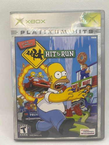 Simpson Hit And Run Xbox Clásico