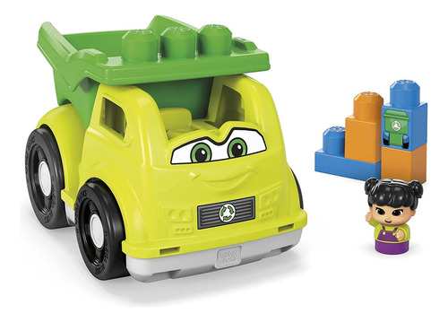 Mega Bloks Primeros Constructores Raphy Recycling Truck, Con