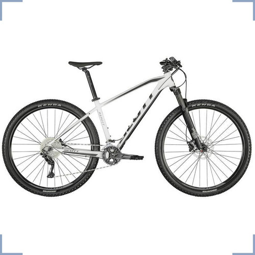 Bicicleta Scott Aspect 930 Shimano Deore de 20 velocidades. Cuadro Syncros Color White, talla L