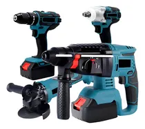 Comprar Kit Ferramentas Martelete Furadeira Esmerilhadeira Furadeira Rebarbadora Serra Tico Tico E Chave De Impacto Kit Completo Para Trabalho Furadeira Esmerilhadeira Furadeira Rebarbadora Serra Tico-tico