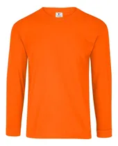 Comprar Playera Hombre Manga Larga Colores 100% Algodón - Yazbek