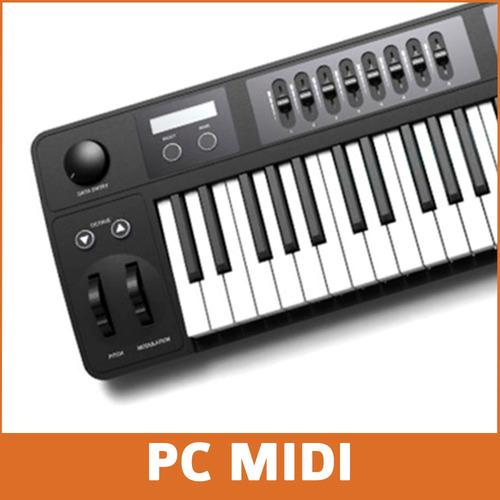 Imagen 3 de 9 de Midiplus Bk492 Teclado Controlador Midi Pads Faders