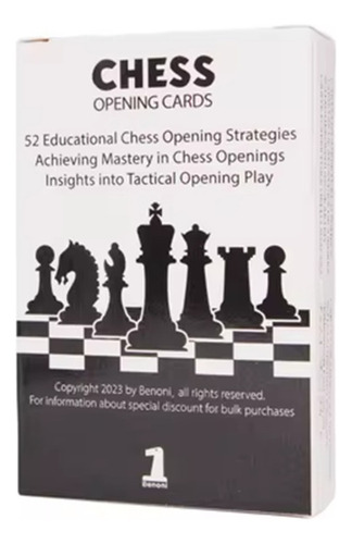Juego De Cartas De Aprendizaje Para Ajedrez (caa)
