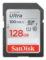 Comprar Cartão Memoria Sandisk 128gb Ultra 100mbs Sdxc Uhs-i