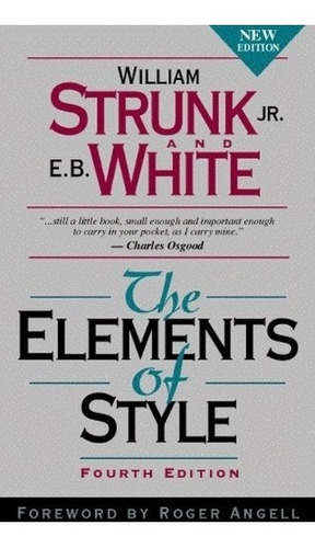 Book : The Elements Of Style, Fourth Edition - William St...