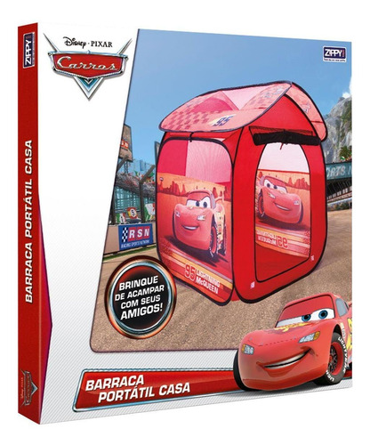 Barraca Portátil Carros Disney Pixar Zippy Toys