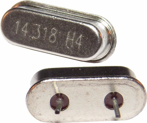 Cristal Oscilador 14.31818 Mhz Hc-49s Kit C/ 10 Pçs.