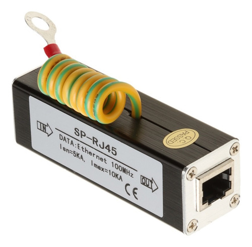 Adaptador De Rede Rj45 Ethernet Lan Protetor Contra Surtos