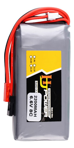 Baterías Life-po 6.6 V Con Enchufe Jst Para Receptor Rc