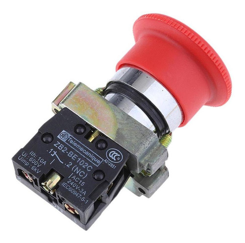 Xb2-bs542 Mushroom Nc Emergência Parada Com Botão De