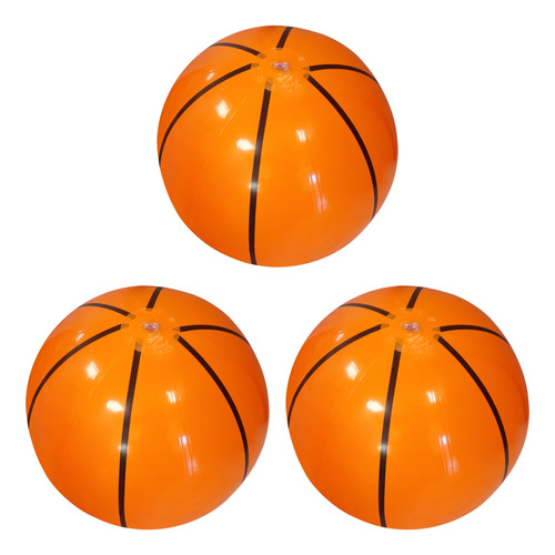 4es Novelty Baloncesto Inflable [3 Unidades] Pelota Grande .