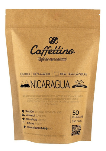 Imagen 4 de 7 de Kit Tentanción Nespresso Centroamérica - Capsulas Caffettino