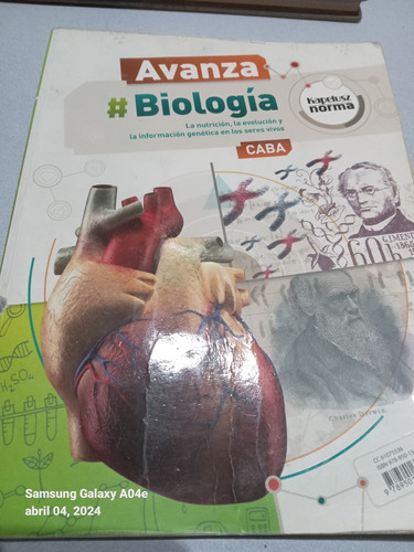 Libro Avanza #biología La Nutrición,la Evolución Caba 
