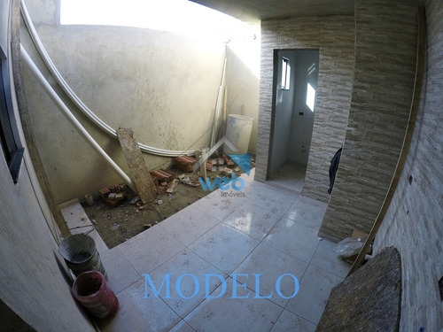 Imagem 21 de 28 de Sobrados À Venda Na Região Do Vitória Régia, Com Dois Quartos, Sala, Cozinha, Edícula Com Banheiro E Banheiro Social, Ainda Em Fase De Construção. - Ca02085 - 70728179