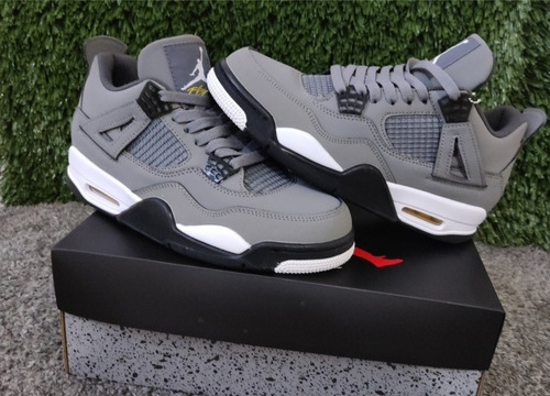 Tenis Jordan 4 Retro Cool Grey Talla 28 Mx